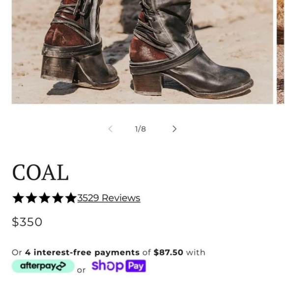 Freebird boots coal size 7 - Picture 6 of 9